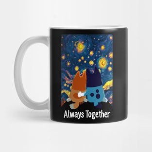 BLUEY ALWAYS TOGETHER Mug